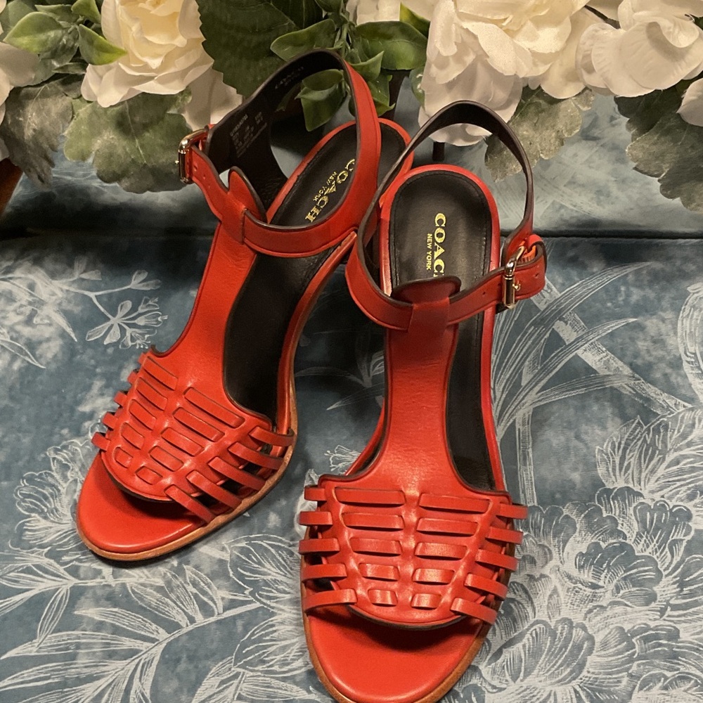 Coach Izzy Red Heels